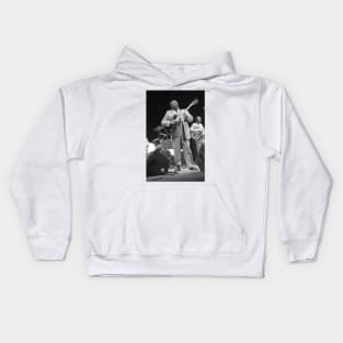 B B King BW Photograph Kids Hoodie